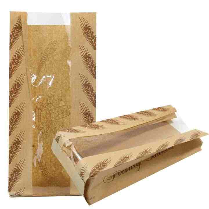 Customized Environmentally Friendly Personalized Oil-proof Bread Bags, Sandwich Donut French Luxury Bread Bags