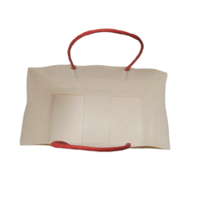 Colorful Printed Christmas Pattern Paper Bag Paper Cord Recoverable and Environmentally Friendly Gift Paper Bags