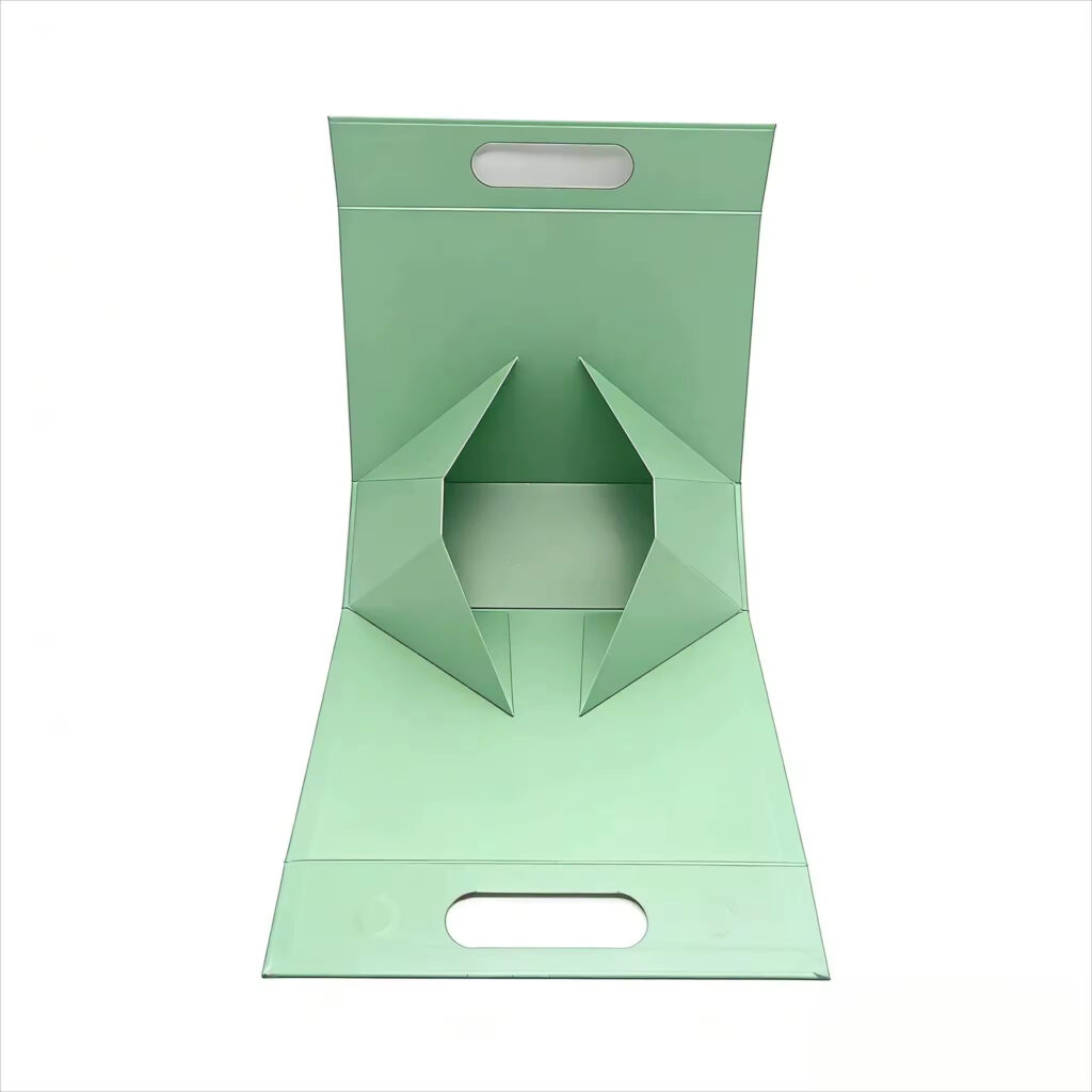 Portable clothing handle gift box