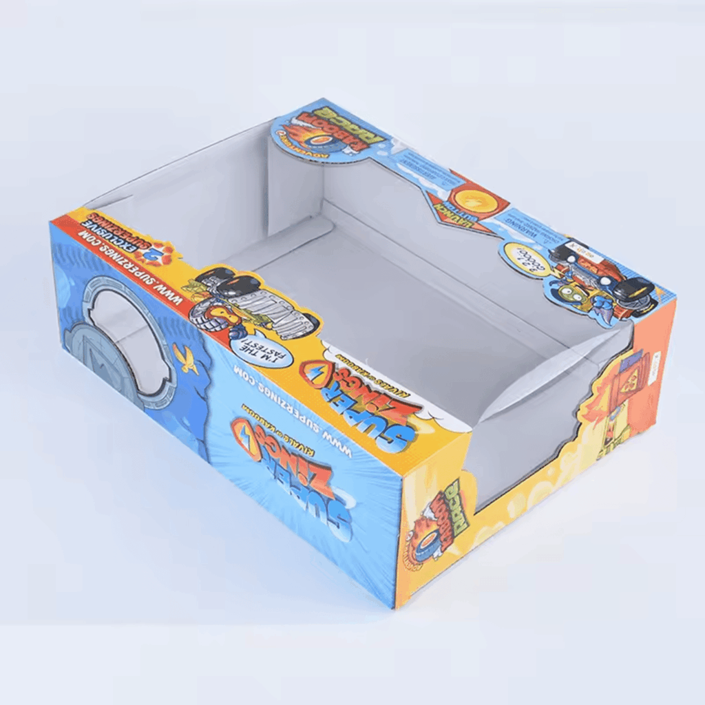 Personalized Custom Toy Paper Packaging Box With Pvc Window