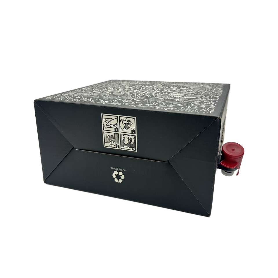 Matte Square Flat Bottom Coffee Bag with Valve