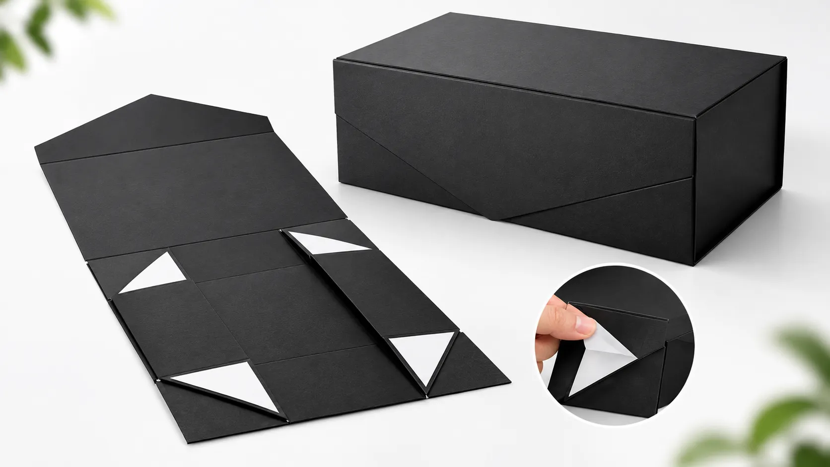 collapsible rigid box