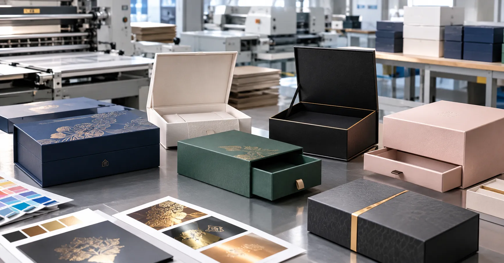 Gift box manufacturer and premium custom packaging boxes