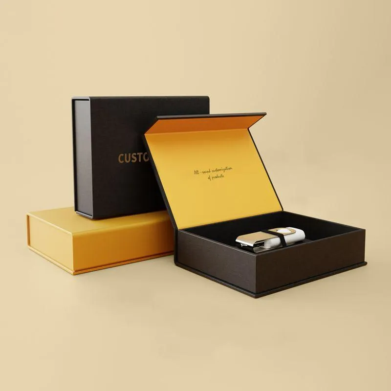 Magnetic gift boxes for cosmetics jewelry and corporate gift sets