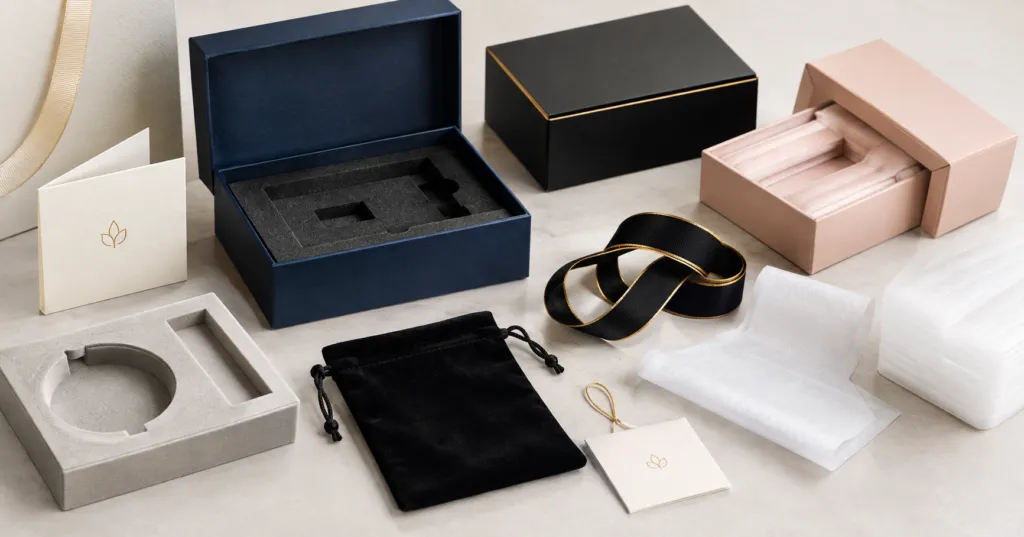 Packaging accessories designed for product fit and presentation