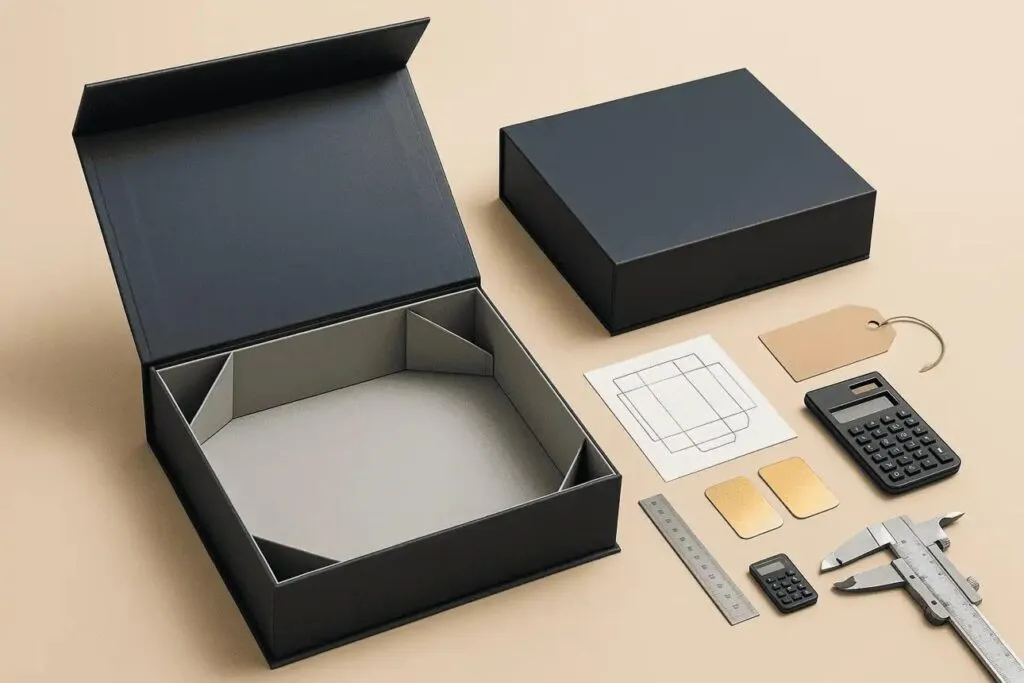 collapsible rigid box sample inspection and forming check