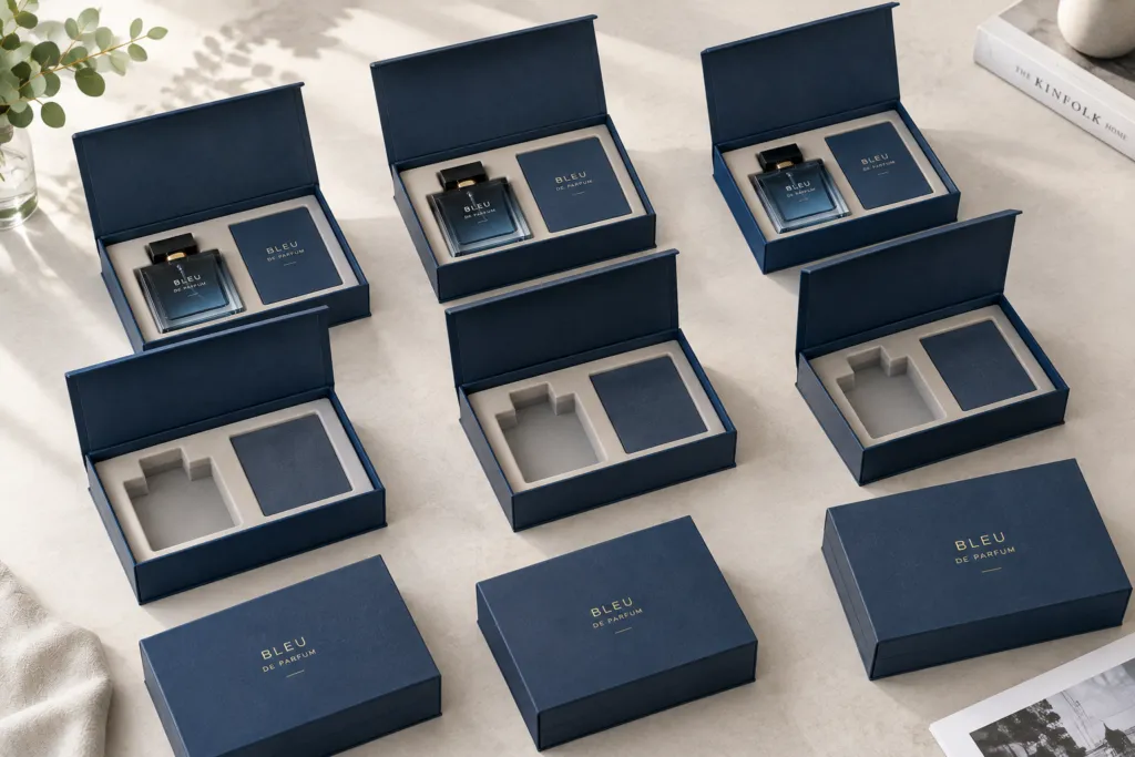 magnetic gift box sample consistency comparison