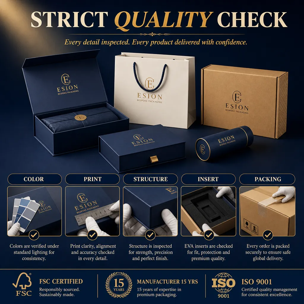 Jewelry Display Box with Lid and Base for Brand Counter Packaging Retail Counter Display Gift Presentation Boutique Packaging
